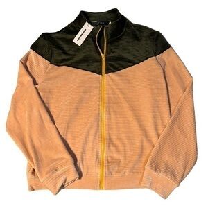 CBR Exclusive Selection Ribbed Color Block Jacket